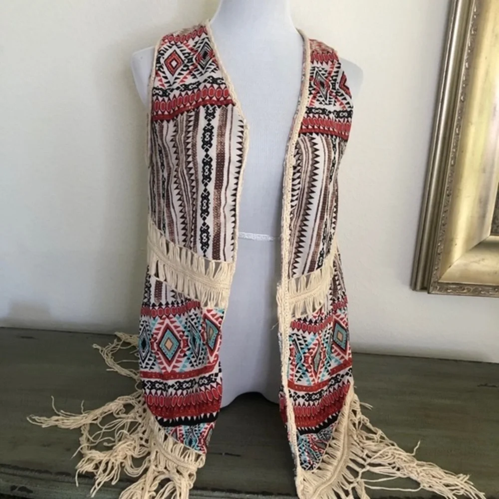 Vivid Importers vest of New York Med vest boho